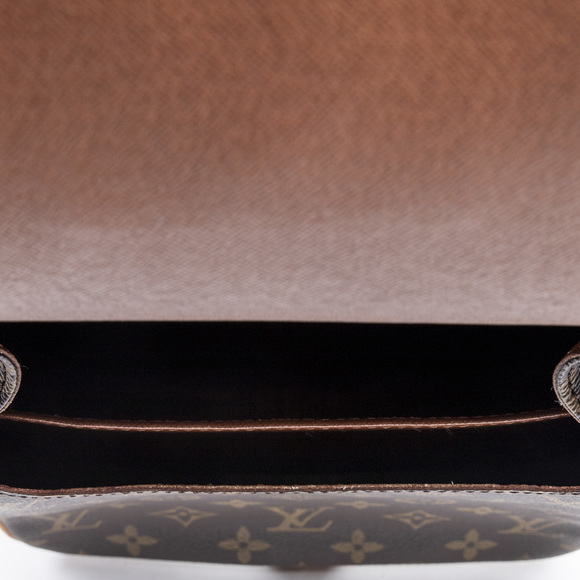 Louis Vuitton Cartouchiere MM  in Brown Monogram Canvas - Picture 7 of 7